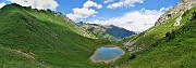 77 Dal Passo (1830 m) vista sul Lago Branchino (1784 m)